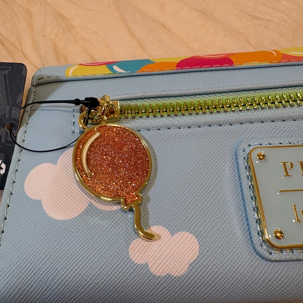 Loungefly PIXAR Blue Up Themed Tri Fold Wallet NWT - Picture 6 of 8